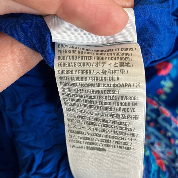 Hollister Blue Floral dress - Picture 4 of 4